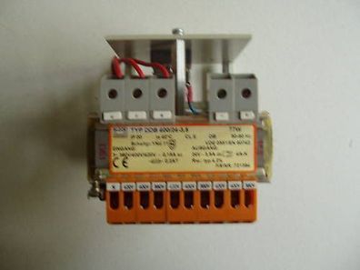 Transformator Trafo Block 3x400 V sek. 24 V DC 3,5 A T9/137