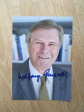 FDP Politiker Dr. Wolfgang Gerhardt - handsigniertes Autogramm!!!