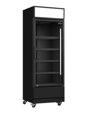 Combisteel Kühlschrank FCU-370 BL -360 Liter, Umluftkühlung, 1 Tür