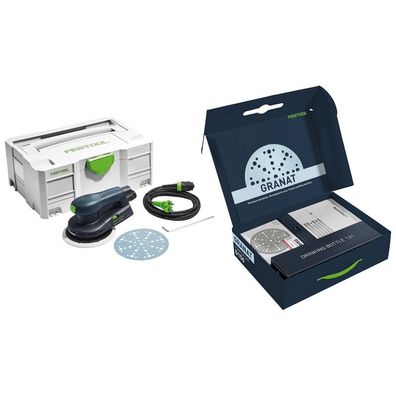 Festool Exzenterschleifer ETS EC150/5 + Schleifscheiben GR-Set P 578188