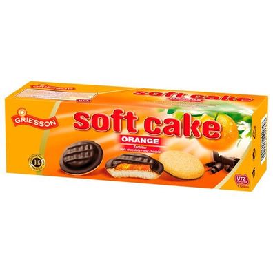 Griesson Soft Cake Orange Zartbitter 12x150 g Pg
