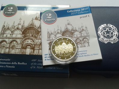 2 euro 2017 PP Italien Markusplatz Venedig 2 euro 2017 Italien Markusplatz PP