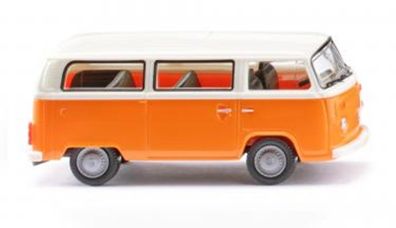 Wiking 031802 VW T2b Bus orange/weiß Spur H0 1/87 - NEU/OVP
