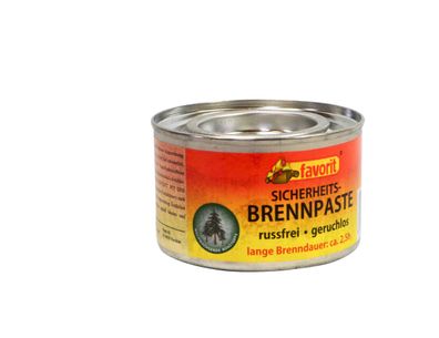 FAVORIT" Brennpaste | 200 Gramm Dose