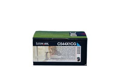 Lexmark C544X1CG Toner Cyan -A
