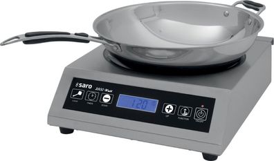 Saro Wok-Induktionskochfeld Inkl. Wok Modell Louisa, Maße B 340 X T 445 X H 117