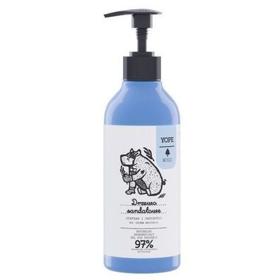 Yope, Duschgel Sandelholz Safran und Patchouli, 400 ml