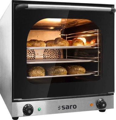 Saro Heißluftofen Modell Terni, Maße B 595 X T 600 X H 580