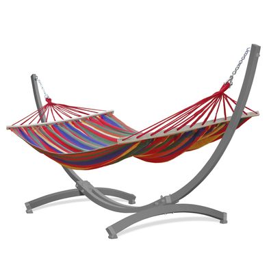 Potenza Hängematte 220x160 mit Tytan Gestell für 2 Personen Stabhängematte