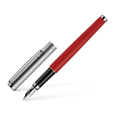 Otto Hutt Füller design 01 rot ruth matt