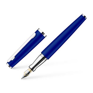 Otto Hutt Füller design 06 blau glanz