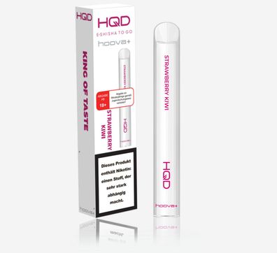 HQD hoova+ E-Shisha to go Strawberry Kiwi