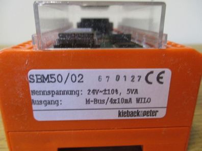 SBM50/02 Kieback & Peter für Wilo Pumpensteuerung Nr. 670106 KOST-EX S14/319