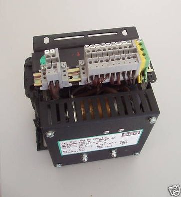 Transformator pri 380 V 400 V 420 V sec 24 V DC 192 W T9/188