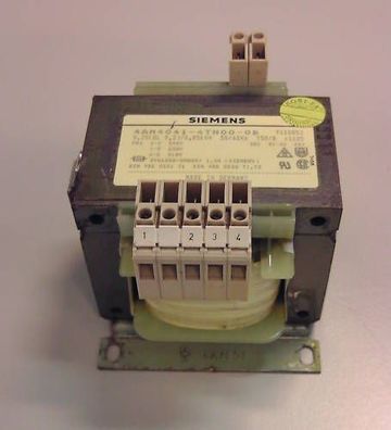 Transformator Siemens pri 218 230 242 V sec 24 V 250 VA T9/322