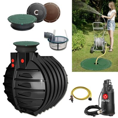 6000 L Classic Automatikanlage Zisterne Erdtank Regenwassertank 25 Jahre Garantie*