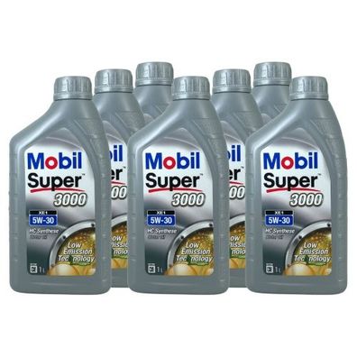 Mobil Super 3000 XE1 5W-30 7x1 Liter