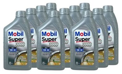 Mobil Super 3000 XE1 5W-30 11x1 Liter