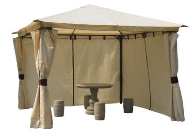 Ersatzdach für Eleganter Pavillon Venezia 3x3m ecru