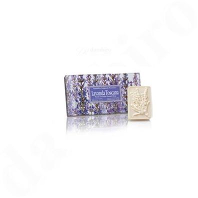 Saponificio Artigianale Fiorentino Toskana Lavendel Seifen in der Box 3x 125 g