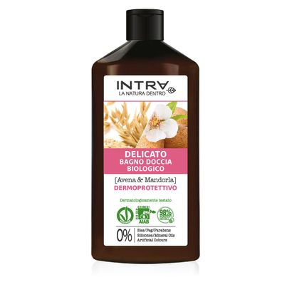 Intra Bio Delicato Hafer & Mandel Duschgel 400 ml