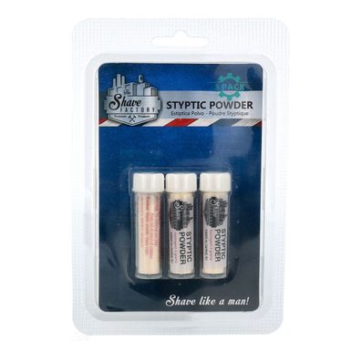 The Shave Factory Blutstillendes Puder 3 x 3 g
