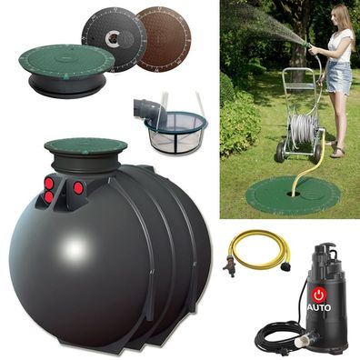 4300 L Automatikanlage Regenwasseranlage Zisterne Erdtank 25 Jahre Garantie*