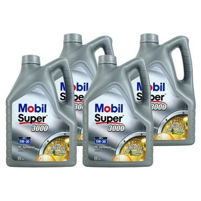 Mobil Super 3000 XE1 5W-30 4x5 Liter
