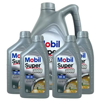 Mobil Super 3000 XE1 5W-30 5 + 4 Liter