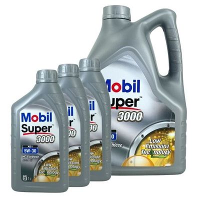 Mobil Super 3000 XE1 5W-30 5 + 3 Liter
