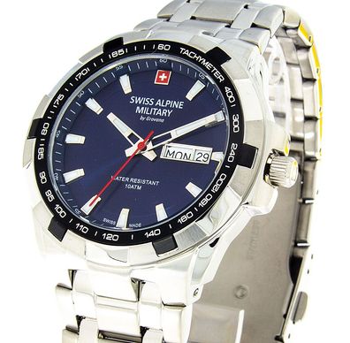 Swiss Alpine Military by Grovana Herrenuhr 7043.1135