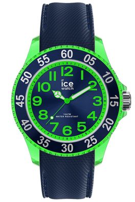 Ice-Watch Kinder-Armbanduhr ICE cartoon Dino Blau Grün S 017735