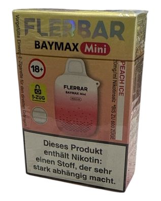 Flerbar BAYMAX MINI PEACH ICE