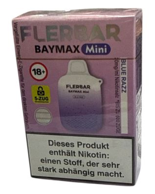 Flerbar BAYMAX MINI BLUE RAZZ