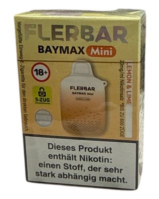 Flerbar BAYMAX MINI LEMON & LIME