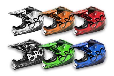 KIMO BRO Kinder Crosshelm Motocross Helm Sport Schwarz