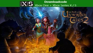NEU für XBOX One Series X S Spiel The Book of Unwritten Tales 2 Game Key Code