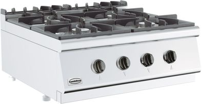 Gastronomie Base 700 Gasherd 4 Flammen