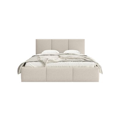 FEDVE Polsterbett Doppelbett Fondi Slim Bett Bettkasten 120/140/160/180/200x200 cm