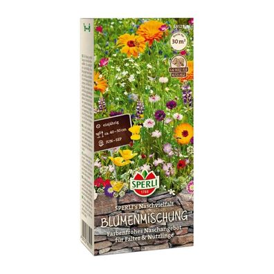 Blumenmischung Sperli’s Naschvielfalt, farbenfrohes Naschangebot für Falter