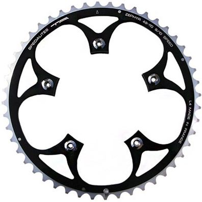 Kettenblatt Zéphir, 52 schwarz, Ø 110 außen 9/10-f, TA, PL-50110309-52
