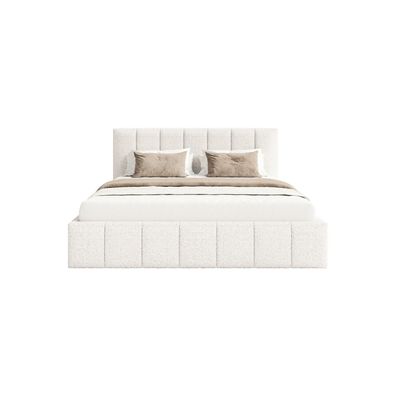 FEDVE Torao Polsterbett Doppelbett mit Bettkasten 120/140/160/180/200x200 cm