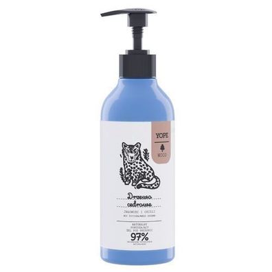 Yope Duschgel aus Zedernholz, Wacholder und Chili, 400 ml