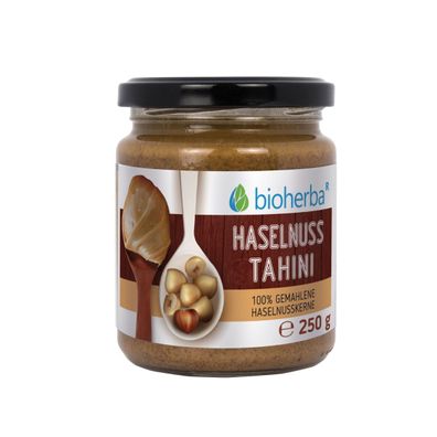 Bioherba Haselnuss Tahini 100% gemahlene Haselnusskerne
