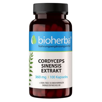 Bioherba Cordyceps Sinensis Extrakt Kapseln