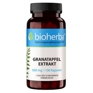 Bioherba Granatapfel Extrakt Kapseln