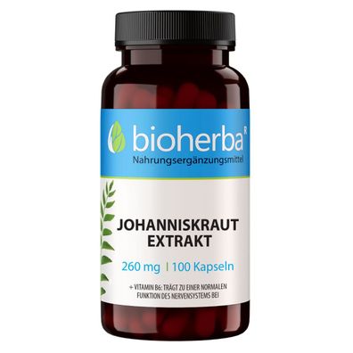 Bioherba Johanniskraut Extrakt Kapseln