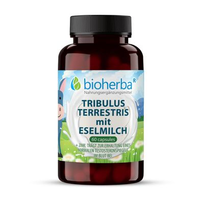 Bioherba Tribulus Terrestris mit Eselsmilch Kapseln