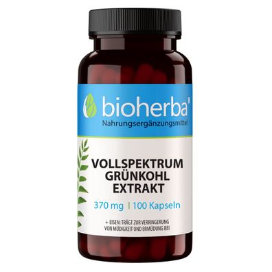 Bioherba Vollspektrum Grünkohl Extrakt Kapseln