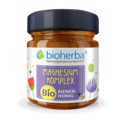 Bioherba Magnesium Komplex Bio-Bienenhonig